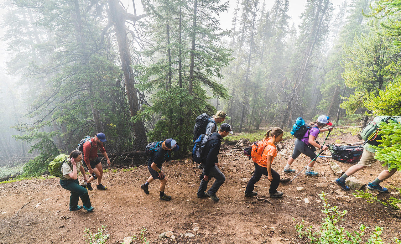 The Rally Through The Rain: Hiking Mount Elbert